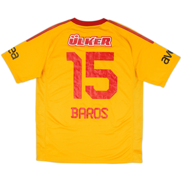 2011-12 Galatasaray Third Shirt Baros #15 - 8/10 - (M)