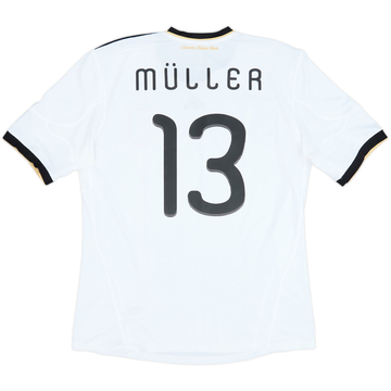 2010-11 Germany Home Shirt Muller #13 - 5/10 - (XL)
