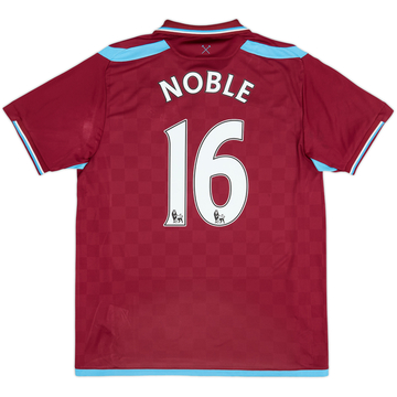 2009-10 West Ham Home Shirt Noble #16 - 8/10 - (M)