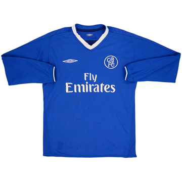 2003-05 Chelsea Home L/S Shirt - 5/10 - (S)
