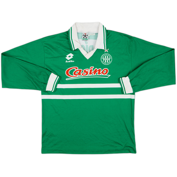 1995-97 Saint Etienne Home L/S Shirt - 9/10 - (L.Boys)