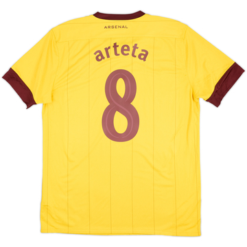 2010-13 Arsenal Away Shirt Arteta #8 - 8/10 - (L)