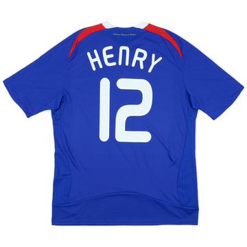 2007-08 France Home Shirt Henry #12 (L)