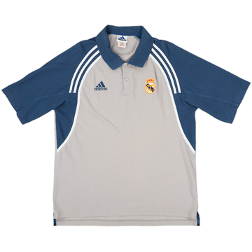 2002-03 Real Madrid adidas Polo Shirt - 8/10 - (L/XL)