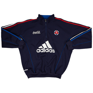 1998-00 South China AA 1/4 Zip Sweat Top - 8/10 - (XXL)