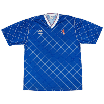 1987-89 Chelsea Home Shirt - 7/10 - (M)