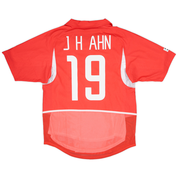 2002-03 South Korea Player Issue Home Shirt J.H.Ahn #19 (M)
