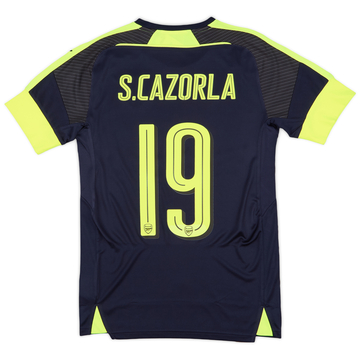 2016-17 Arsenal Third Shirt S.Cazorla #19 (XS)