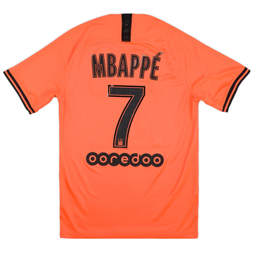 2019-20 Paris Saint-Germain Away Shirt Mbappe #7 - 9/10 - (S)