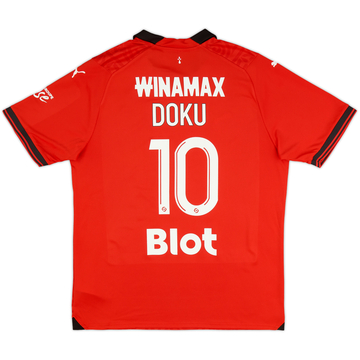 2023-24 Stade Rennais Away Shirt Doku #10