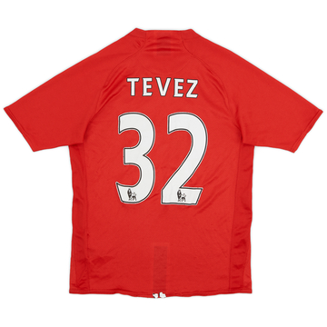 2007-09 Manchester United Home Shirt Tevez #32 - 5/10 - (XL.Boys)