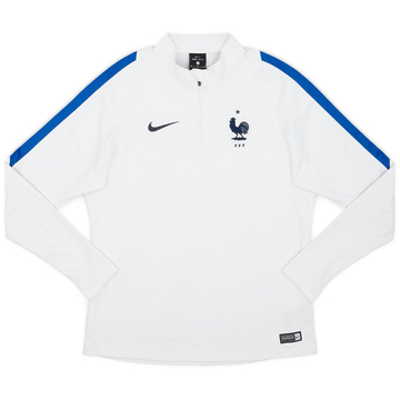 2017-18 France Nike 1/4 Zip Drill Top - 8/10 - (M)