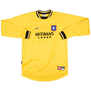 1998-99 Rangers GK Shirt - 8/10 - (XL.Boys)