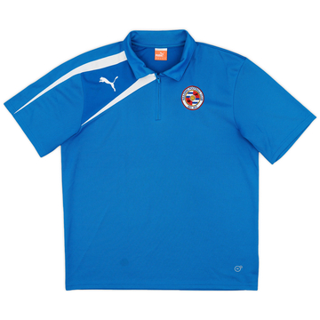 2011-12 Reading Puma 1/4 Zip Polo Shirt - 8/10 - (XL)