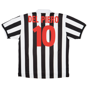 1998-99 Juventus Home Shirt Del Piero #10 - 5/10 - (XL)