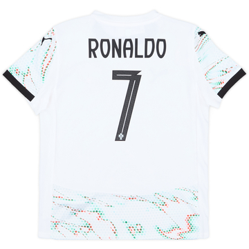 2025-26 Portugal Away Shirt Ronaldo #7 (KIDS)