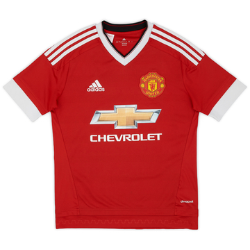 2015-16 Manchester United Home Shirt - 8/10 - (L.Boys)
