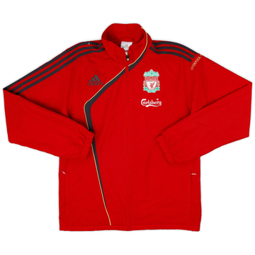 2009-10 Liverpool adidas Track Jacket - 9/10 - (XS)