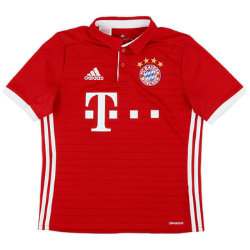 2016-17 Bayern Munich Home Shirt - 8/10 - (L.Boys)