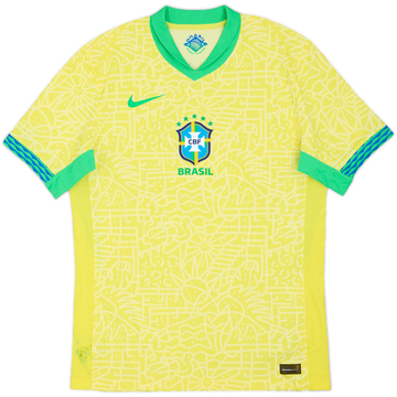2024-25 Brazil Authentic Home Shirt - 4/10 - (M)