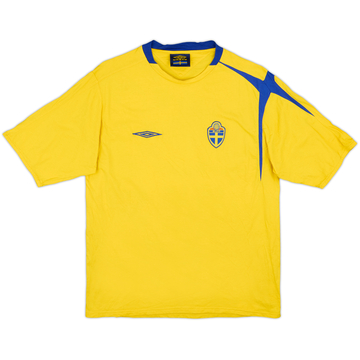 2004-05 Sweden Umbro Cotton Training Shirt - 6/10 - (L)