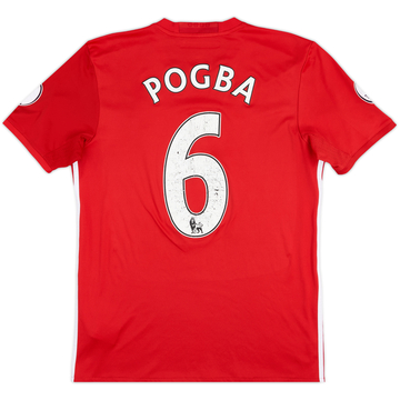 2016-17 Manchester United Home Shirt Pogba #6 - 5/10 - (M)