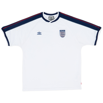 2000-01 England Umbro Training Shirt - 7/10 - (L)