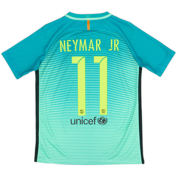 2016-17 Barcelona Third Shirt Neymar Jr #11 - 8/10 - (XL.Boys)