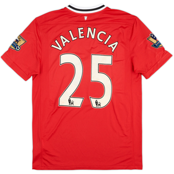 2011-12 Manchester United Camiseta Local Valencia #25 - 6/10 - (L)