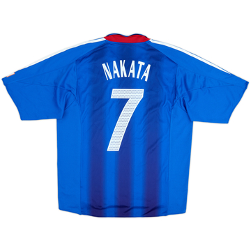 2004-06 Japan Home Shirt Nakata #7 - 9/10 - (M)