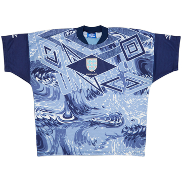 1996-98 England Umbro Training Shirt - 8/10 - (XL)