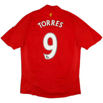 2008-10 Liverpool Home Shirt Torres #9 - 4/10 - (M)