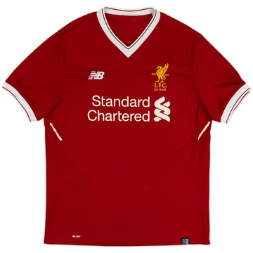 2017-18 Liverpool 125 Years Home Shirt - 4/10 - (M)