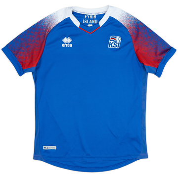 2018-19 Iceland Home Shirt - 8/10 - (L)