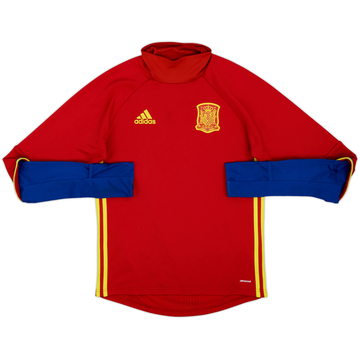 2015-16 Spain adidas Sweat Top - 8/10 - (S)