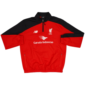 2015-16 Liverpool New Balance Track Jacket - 8/10 - (L)