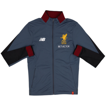 2017-18 Liverpool New Balance Track Jacket - 8/10 - (S)