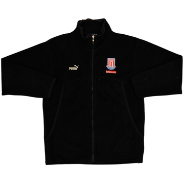 2003-04 Stoke City Puma Fleece Track Jacket - 8/10 - (M)