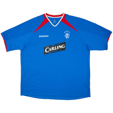 2005-06 Rangers Home Shirt - 7/10 - (3XL)