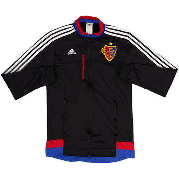 2015-16 FC Basel adidas Track Jacket - 8/10 - (S)