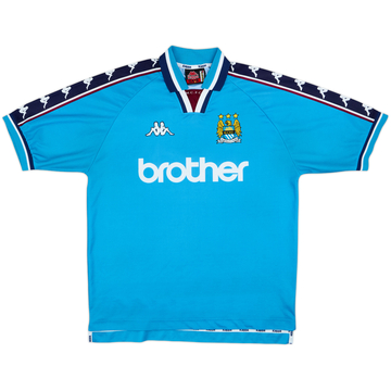 1997-99 Manchester City Home Shirt - 8/10 - (L)
