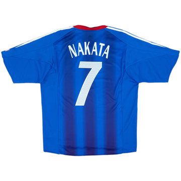 2004-06 Japan Authentic Home Shirt Nakata #7 - 6/10 - (M/L)