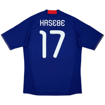 2010-12 Japan Home Shirt Hasebe #17 - 6/10 - (M)