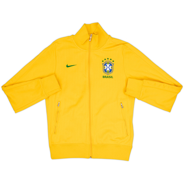 2012-13 Brazil Nike Track Jacket - 8/10 - (S)