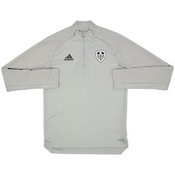 2020-21 Leeds United adidas 1/4 Zip Drill Top - 10/10 - (S)