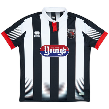 2016-17 Grimsby Town Home Shirt - 6/10 - (M)