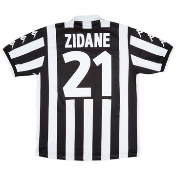1999-00 Juventus Home Shirt Zidane #21 - 8/10 - (L)