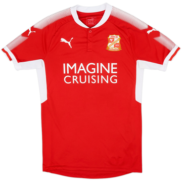 2017-18 Swindon Town Youth Match Issue Home Shirt #11