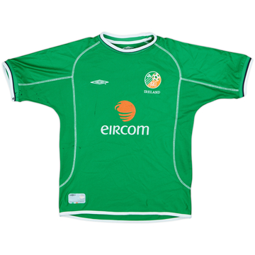 2001-03 Ireland Home Shirt - 5/10 - (L.Boys)