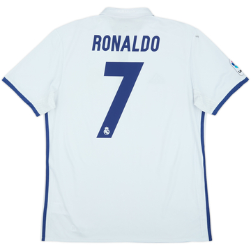 2016-17 Real Madrid Home Shirt Ronaldo #7 - 6/10 - (L)